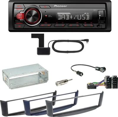 Produktbild von Pioneer MVH-130DAB Digitalradio USB Einbauset Smart ForTwo 450