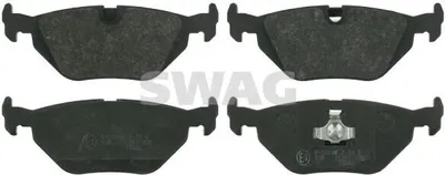 Produktbild von SWAG Bremsbeläge Satz Hinten Bremsklötze für BMW 3 Limousine (E36) 20 91 6196