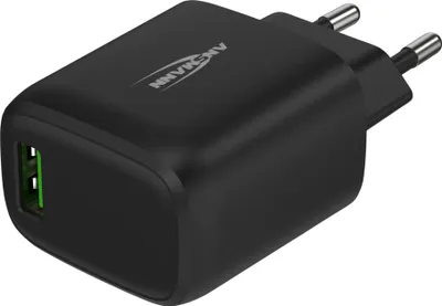 Immagine prodotto di ANSMANN 1001-0099 Adattatore USB ANSMANN spina HOME CHARGER 130Q, nero