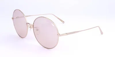 Image de Lunettes de soleil unies Longchamp LO116SA Gold 62/18/140