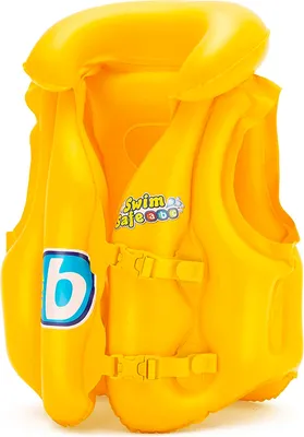 Produktbild von Bestway 32034, Gelb, Schwimmweste, Einfarbig, 3 Jahr(e), 6 Jahr(e), China