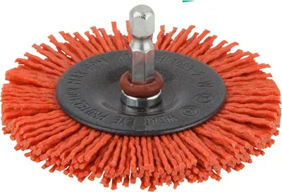 Image de wolfcraft 1 brosse à disque en nylon S=6mm ø75mm