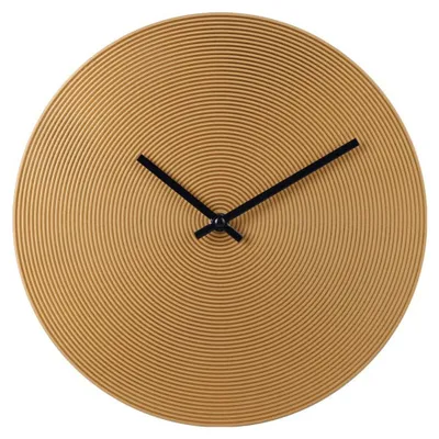 Immagine prodotto di Orologio da parete SensaHome Havana - Design industriale - Aspetto minimalista e ruggine - Ø30 cm - Bronzo