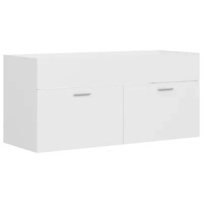 Immagine prodotto di Mobile Lavabo Bianco 100x38,5x46 cm in Legno Multistrato