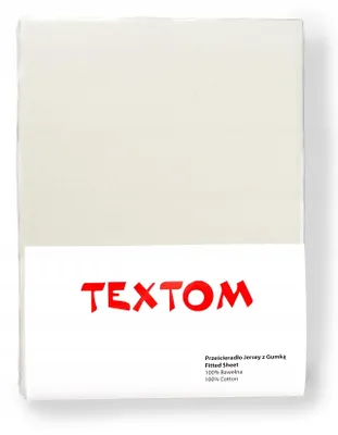 Produktbild von Textom Jersey Spannbettlaken 200x220 cm Baumwolle Hochwertig