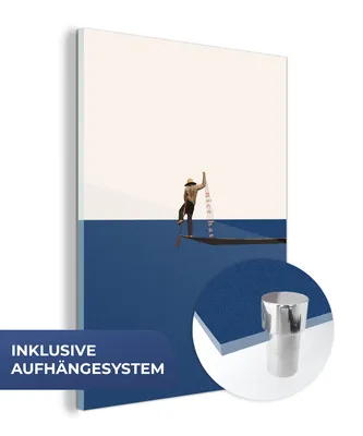 Obrázok produktu pre MuchoWow® Sklenené obrazy - Obrazy na stenu - Foto na skle Žena - komplimenty - abstraktné 90x120cm Nástenná dekorácia zo skla - akrylový sklenený obraz -