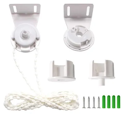 Rollladenketten-Set, Ersatzteile, Kettenzug 3 m, ABS/Metall, weiß