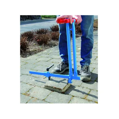 Produktbild von HaWe Verbundstein-Zieher, Steinheber, Betonpflaster, Pflasterzieher, Steinzange, geeignet für Gehwegplatten, Stufenlos Verstellbar