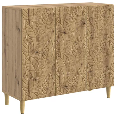 Produktbild von Sideboard Artisan-Eiche 89 x 34,5 x 80 cm Holzwerkstoff