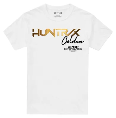 Produktbild von K-Pop Demon Hunters - T-Shirt für Herren/Damen Uni TV42703 (S) (Weiß)