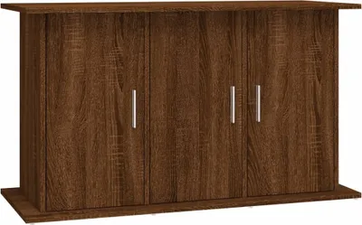 Obrázek produktu pro vidaXL Akvarijní stojan Brown Oak Optics 101x41x58 cm odvozený výrobek ze dřeva