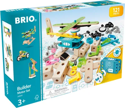 Produktbild von Motor-Konstruktionsset, 120 Teile BRIO 63459100
