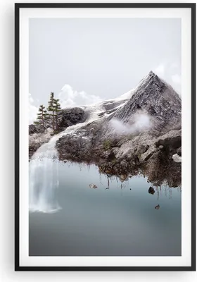 Produktbild von Gerahmtes Poster - Schwarzer Rahmen - Umwelt Natur - 61x91,5 cm - Wand Bild - Wanddeko - Wandbilder - Kunstposter - Wandposter - Bilderrahmen - Bilder - Kunstdruck - Wandbild - P2BPA61x91-3548