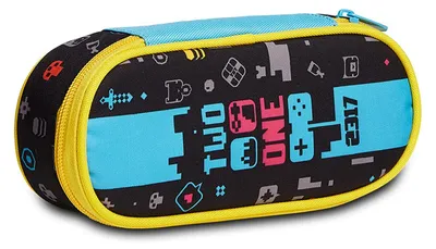 Image de Seven s.p.a. BUSTINA ROUND PLUS, jeu pour deux joueurs, console, noire, comprenant tous les accessoires