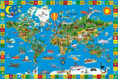 Immagine prodotto di Schmidt Spiele Deine bunte Erde, Kinderpuzzle, Standard 200 Teile, Puzzle, 56118