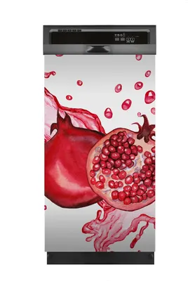 Produktbild von Aufkleber sticker 45x80 cm Dekorative folie Spülmaschine - Splash Früchte Spritz