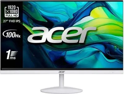 Productafbeelding van Acer UM.HS2EE.E18, 68,6 cm (27 inch), 1920 x 1080 pixels, Full HD, LCD, 1 ms, Wit