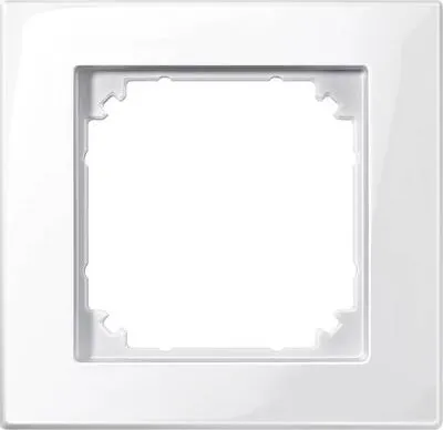Produktbild von Merten 1fach Rahmen M-Plan Polarweiß glänzend 515119 (515119)