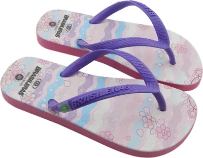 Produktbild von BRASILERAS Kinder Zehensandalen rutschfester bequem schuhe strand/schwimmbad/stadt türkis 33/34 EU - UBP21OLT