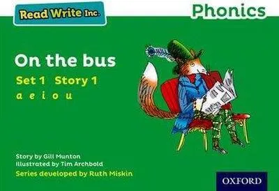 Imagen del producto de Read Write Inc. Fonética: En el autobús (Libro de cuentos 1, nivel verde)