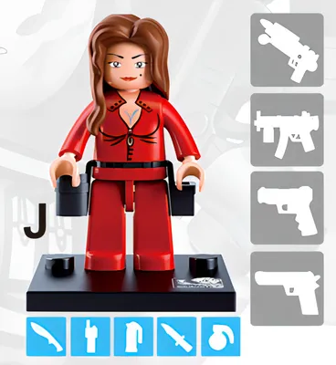 Produktbild von Bausteine Police Serie Minifiguren