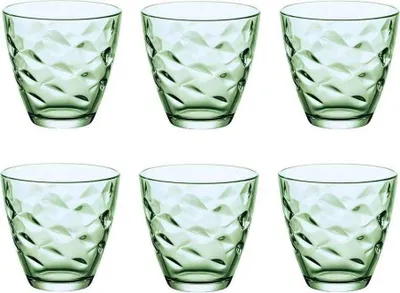 Obrázok produktu pre Bormioli Rocco sklo Flora zelené 250 ml - 6 kusov