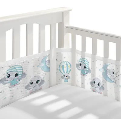 Produktbild von 2-teiliges Set aus Waschlappen für Babybetten