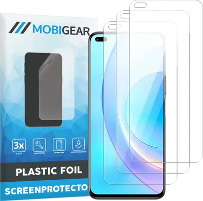 Produktbild von Mobigear  HONOR 50 Lite Displayschutz Schutzfolie - Hüllenfreundlich (3er Pack)