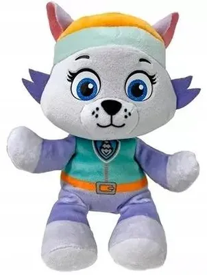 Productafbeelding van Ty 44015 - Everest (Paw Patrol) - Beanie Baby pluche knuffel - 15 cm