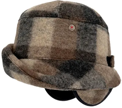 Immagine prodotto di Cappello da trekking Balke, imbottito, con protezioni per le orecchie, color marrone, taglia L