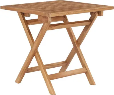 Immagine prodotto di vidaXL Tavolo da giardino pieghevole 45x45x45 cm in legno massiccio teak