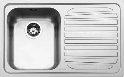 Immagine prodotto di Lavello Smeg SP791D-2 da Incasso 1 Vasca con Gocciolatoio Acciaio Inox