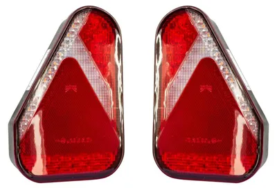 Produktbild von Aspöck Earpoint LED Rückleuchten Set links und rechts 12 bis 24 V Rücklicht Fahrzeugbeleuchtung für Anhänger Lkw und Landmaschinen