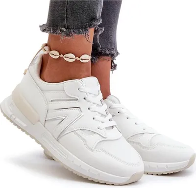 Zdjęcie produktu dla Sneakersy Damskie Z Eko Skóry Białe Vinelli 40