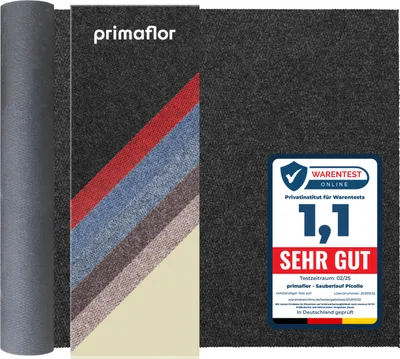 Produktbild von Primaflor Sauberlauf PICOLLO - Anthrazit - 2,00m x 22,00m
