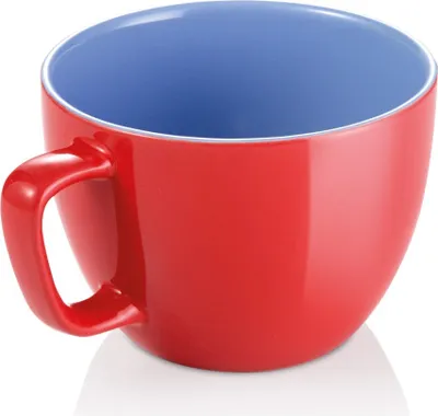 Produktbild von Tescoma Große Tasse CREMA SHINE, rot