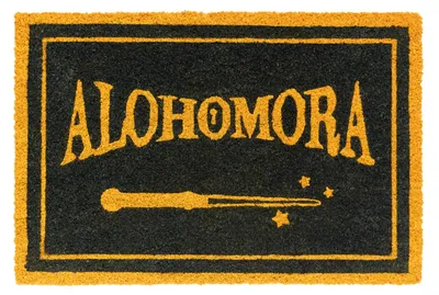 Türmatte Harry Potter Alohomora, Kokos, 40x60 cm, Antirutsch