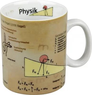 Obrázok produktu pre Könitz Knowledge Mug Astronomy, hrnček na kávu, hrnček na čaj, šálka, porcelán, 460ml, 1113301623