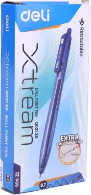 Zdjęcie produktu dla Pióro kulkowe 0,7mm Xtream niebieskie (12szt)