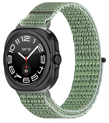Image de Pour Samsung Galaxy Watch Ultra 47 mm - Bracelet de sport élastique en nylon avec fermeture velcro M2