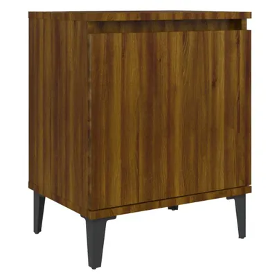 Produktbild von VidaXL 813120, Eiche, Metall, Holz, 400 mm, 300 mm, 500 mm, 1 Stück(e)