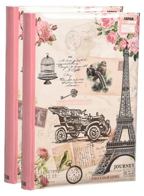 Image de Album photo vintage pour 300 photos, avec espace pour des notes