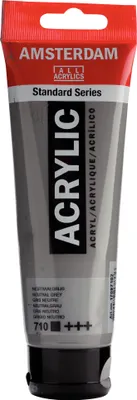Produktbild von Amsterdam 17097102, Grau, Acrylfarbe, Flüssigkeit + Gel, 120 ml