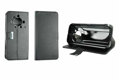 Obrázek produktu pro caseroxx Pouzdro na mobilní telefon kompatibilní s Doogee S110 Bookstyle-Case Wallet Case v černé barvě