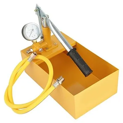 Productafbeelding van Druktestpomp Handbediend - Hydraulische Testpomp - Watervulpomp - 2,5 Mpa - 25 kg - Hoogwaardige Kwaliteit - Hydraulische Pomp