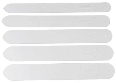 5er-Set durchsichtige Lederschablonen für Gürtel & Uhrenarmbänder