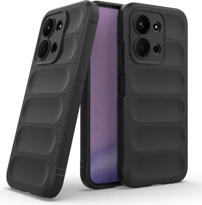 Produktbild von Hülle für Xiaomi Redmi 15c Handyhülle Outdoor Case Back Cover Handy Tasche Bumper in Schwarz