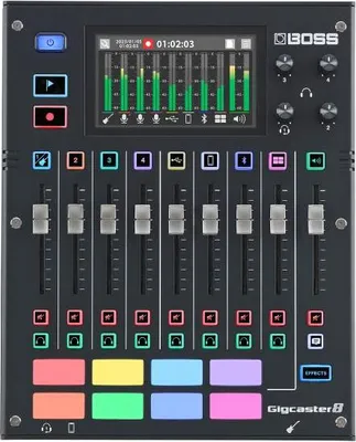 Image de Boss GCS-8 Gigcaster Audio Streaming Mixer