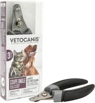 Produktbild von Nagelknipser, VETOCANIS, 2 Größen, Edelstahlklingen, für Hunde und Katzen
