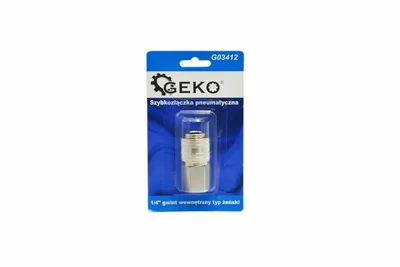 Obrázek produktu pro GEKO Rychlospojka vzduchová 1/4", vnitřní závit, samice G03412